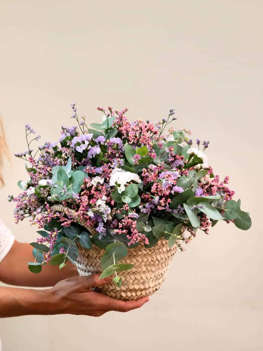 Capazos florales (pequeño)