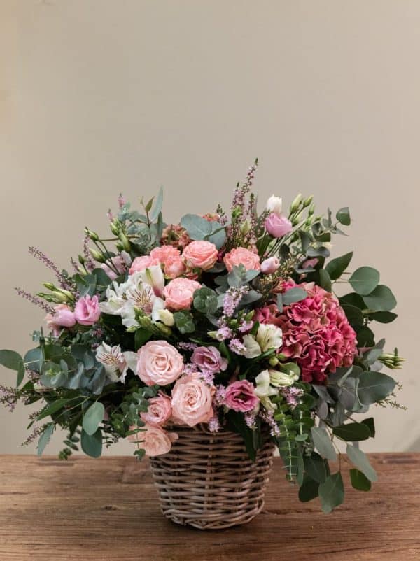 Cesta de flores Variado
